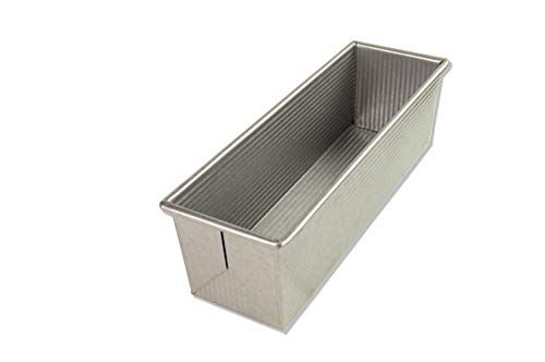USA Pan Bakeware Pullman Loaf Pan - Large Silver Design for Perfect Bread Baking