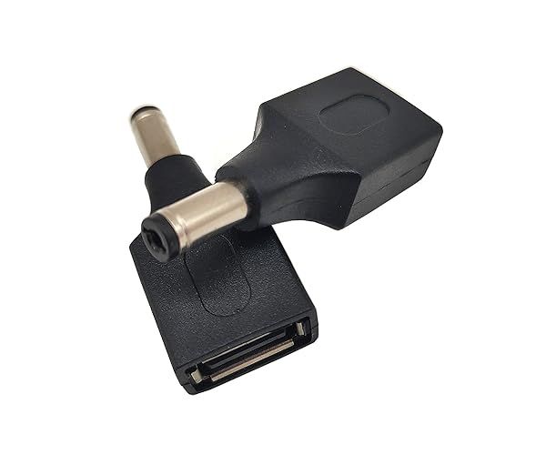 Traovien USB to DC Power Adapter 5V - 2Pcs USB A Female to 5.5x2.1mm Male Connector for Laptop & Charging Devices