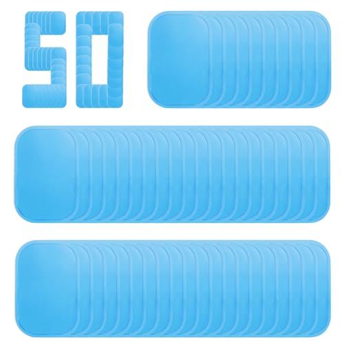 UYGHHK 50 Pcs Gel Pads for Abs Stimulator - Replacement Sheets for EMS Ab Trainers & Muscle Toners