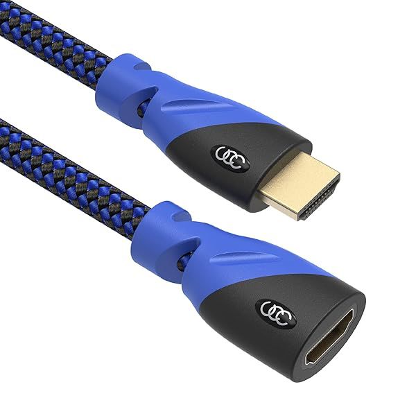 Ultra Clarity 25ft High Speed HDMI Extension Cable - 4K Male to Female HDMI Extender