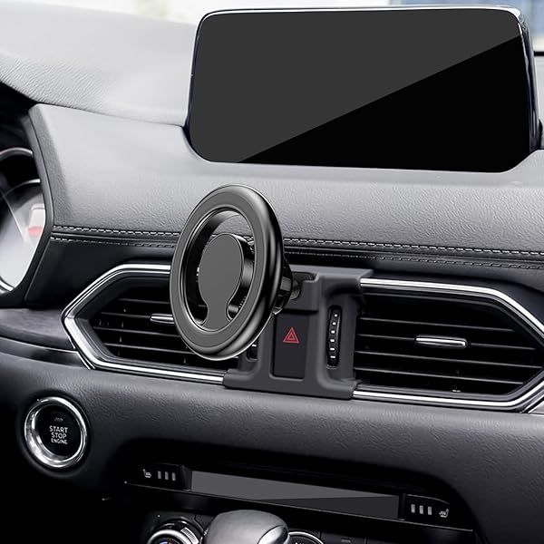 VE VE POWER Car Phone Holder, Air Vent Phone Holder, Car Mount for Mazda CX5 2017-2024, Magsafe Magnetic Navigation Stand Fit for iPhone 15 14 13 12