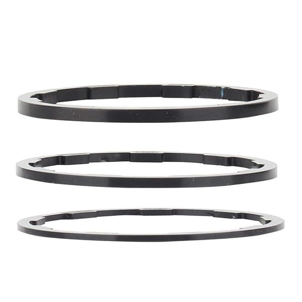 VGEBY Cassette Spacer Set: 3 Sizes (1mm, 1.5mm, 2mm) for Cycling Bottom Bracket & Flywheel Hub - Durable Headset Washers