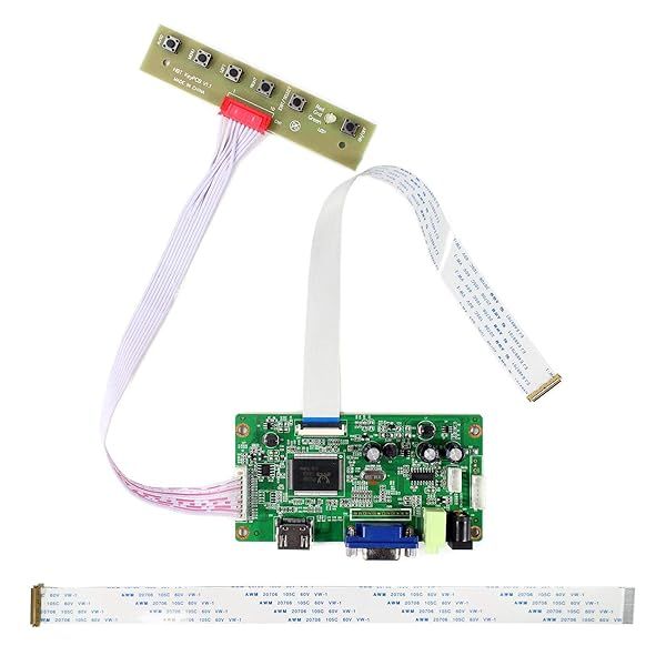 VSDISPLAY VGA LCD Controller Board VS-RTD2556HV-V1 for 1920x1080 EDP WLED LCD Screens N116HSE EA1 B140HAN01 B156HAN01 N173HCE E31