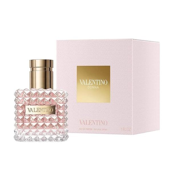 Valentino Donna Eau De Parfum Spray for Women - 1.0 oz | Luxurious Fragrance for Every Occasion