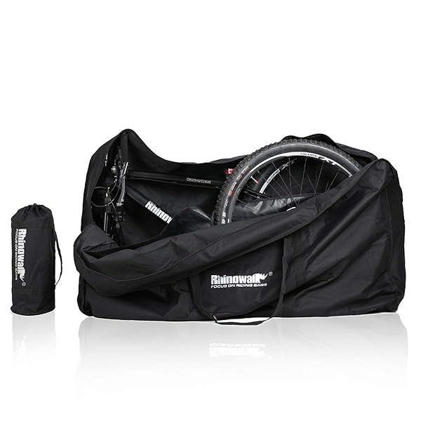 "Verpiason Folding Bike Carry Bag for 26-29" MTB & Road Bikes - Durable Transport Case"