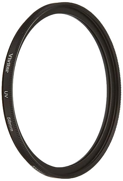 Vivitar UV58 58mm Camera Lens Filter: Enhance Your Photography with UV Protection