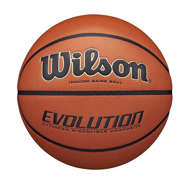 "Buy WILSON Evolution Game Basketball - Size 7 (29.5") | Top Performance Game Ball"