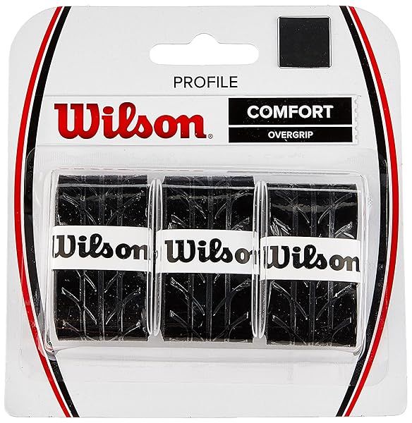 Buy WILSON Tennis Racquet Over Grip - Black (WRZ4025BK) for Enhanced Performance & Comfort