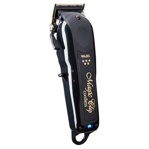 Wahl Professional 5 Star Magic Clip: High-Performance Corded & Cordless Clipper with 100 Min Runtime