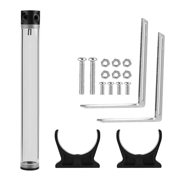 High-Performance 400mm POM Cylindrical Water Cooling Reservoir for PC CPU Heat Sink System