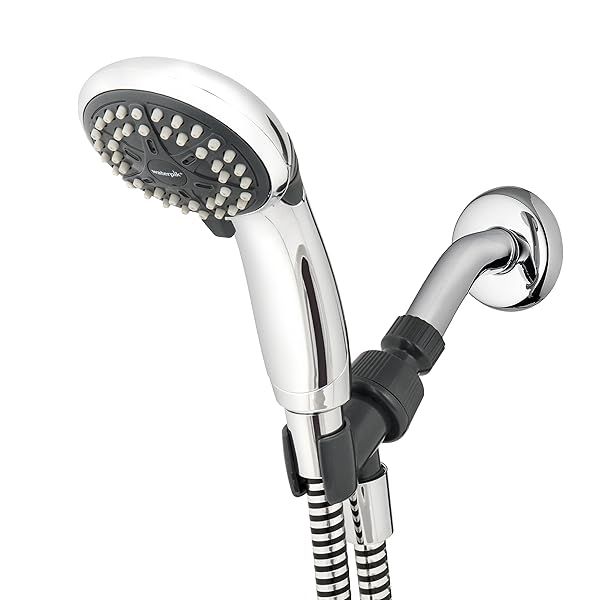 Waterpik VBE-453 Eco Flow Hand Held Shower Head for Ultimate Shower Experience and Water Savings