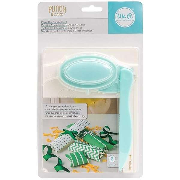 Create Stunning Gifts with We R Memory Keepers Pillow Box Punch Board: Easy DIY Ideas & Tips