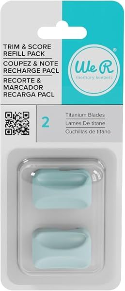 Trim & Score Refill Blade by We R Memory Keepers - Essential Craft Tool for Scrapbooking & DIY Projects