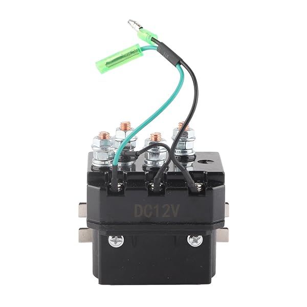 12V Winch Solenoid Relay for 1500-5000lb ATV/UTV - B180913 Contactor for Reliable Performance