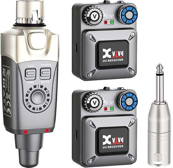 Xvive U4R2 Wireless In-Ear Monitor System: Ultimate Sound Quality & Performance