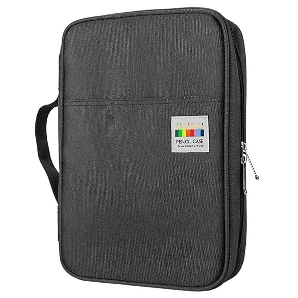 YOUSHARES 166 Slots Colored Pencil Case & 110 Slots Gel Pen Organizer - Perfect for Artists & Adults