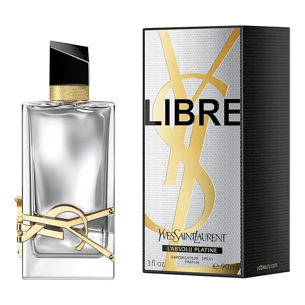 Yves Saint Laurent Libre L'Absolu Platine Eau de Parfum Spray for Women - 3.0 oz | Luxurious Fragrance