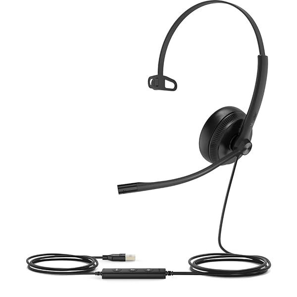 Yealink USB Wired Headset: Ultimate Comfort & Clarity for Work & Play