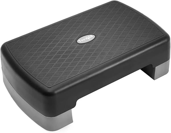 Yes4All Aerobic Step Platform with Adjustable Risers for Home Gym Fitness - Boost Your Workout!