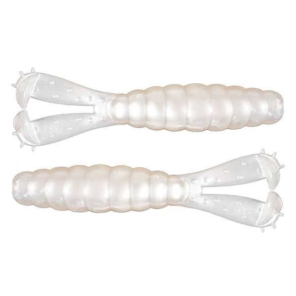 "Z-MAN GT3-84PK6 Baby Goat 3" Pearl 6 Pack - Premium Fishing Lures for All Anglers"