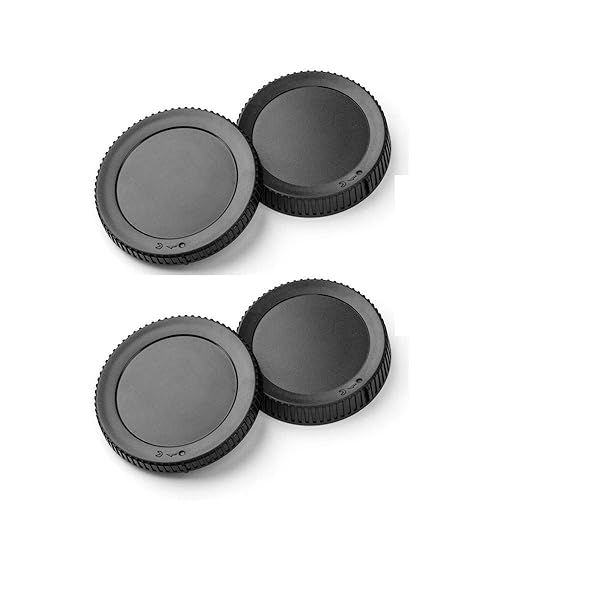 Z50 Rear Lens Cap and Body Cap Set for Nikon Z50 Z5 Z6 Z7 Compatible with Z Mount Replace LF-N1 and BF-N1 Caps