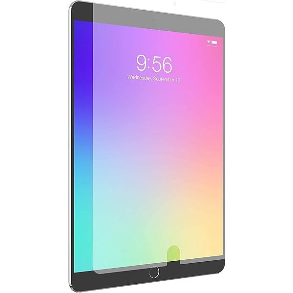 "ZAGG InvisibleShield Glass+ VisionGuard: Eye Protection & Case-Friendly Screen Guard for iPad 9.7" - Ultimate Defense!"
