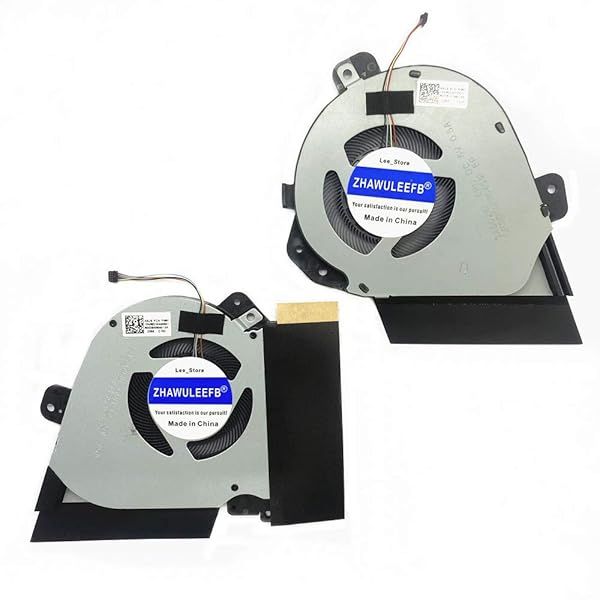 ZHAWULEEFB Replacement Fan for Asus Rog GA502DU GA502IU GX505 Series Dual Cooling Fan DC 5V DFS5K12304363C DFS5K12115491P