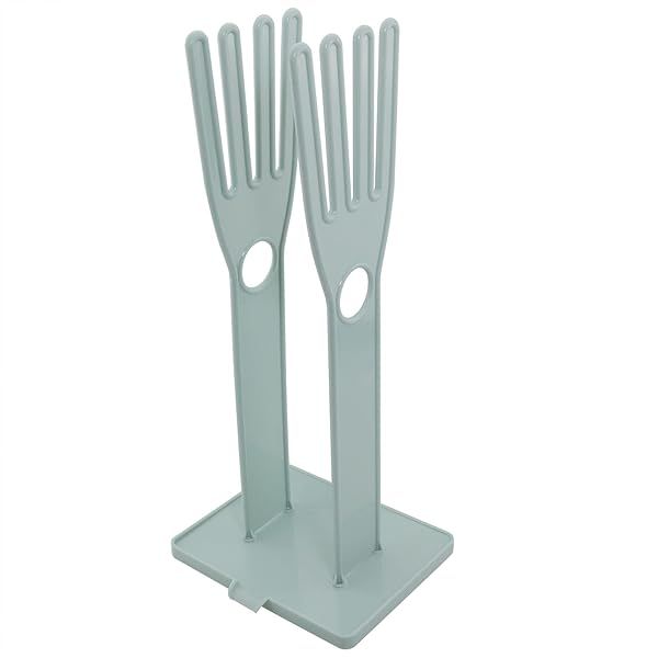 ZRM&E Multifunctional Rubber Gloves Stand: Creative Kitchen Tool for Towel Storage & Drying Rack