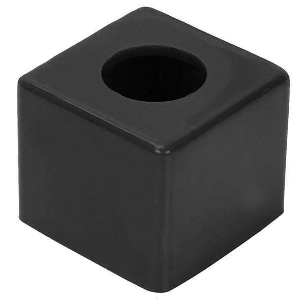 Zerone Portable Billiards Chalk Holder - Essential Pool Cue Accessory (Black)