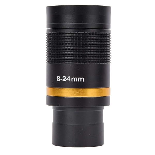8-24mm Zoom Eyepiece for Telescopes | All-Metal Design with Green Film Coating