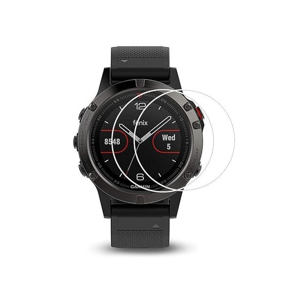 Zshion 28mm Tempered Glass Screen Protector - 3 Pack, 9H Hardness, Anti-Fingerprint, Bubble-Free for Round Watches