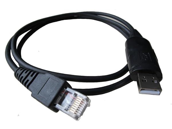 Bestkong USB Programming Cable Compatible with Icom IC-F110 IC-F111 IC-F120 IC-F5021 IC-F6021 and More Models