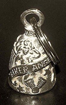 Biker Angel Guardian Biker Bell for Safety and Style on Your Rides