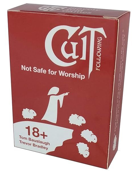 Bravely Told Games Cult Following Not Safe for Worship Engaging Board Game for Unique Experiences