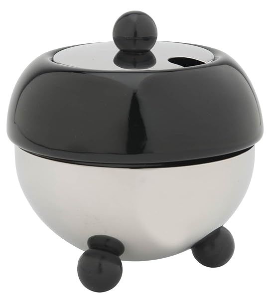 Bredemeijer Cosy Sugar Bowl Black Elegant Design for Your Kitchen Perfect for Tea and Coffee Lovers
