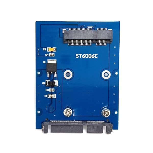 "Upgrade Your Storage: Cablecc Slim Type Mini PCI-E mSATA to 2.5" SATA 3.0 HDD Adapter"