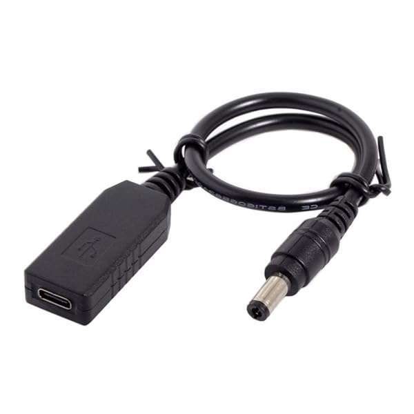 USB 3.1 Type C to DC 20V Power Plug Cable - PD Emulator for Laptop Charging