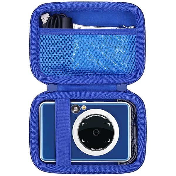co2CREA Hard Case Replacement for Canon Ivy 2 CLIQ+ CLIQ 2 Instant Camera Printer, Sapphire Blue Case