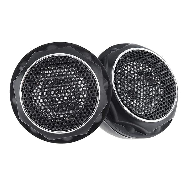 ePathChina 2pcs 140W T280 High Efficiency Mini Dome Tweeter Speakers for Car Audio System