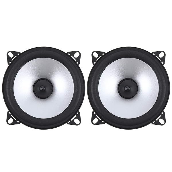 "ePathChina 2pcs 4" 60W Car Coaxial Speakers - HiFi Auto Audio Stereo for Full Range Sound"