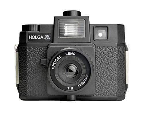Buy HOLGA 120GCFN Medium Format Camera - Built-in Flash & Glass Lens, Black | Perfect for Creative Photography