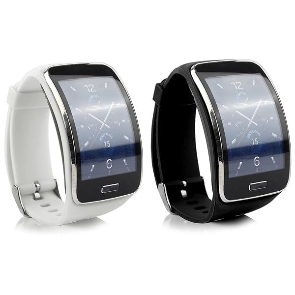 Colorful Silicone Bands for Samsung Galaxy Gear S R750 - Stylish Replacement Watch Strap for Men & Women