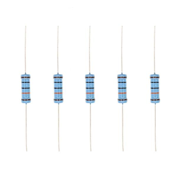 HUABAN 20PCS 3 Watts 100K Ohm 1 Percent Metal Film Resistor for Reliable Circuit Performance