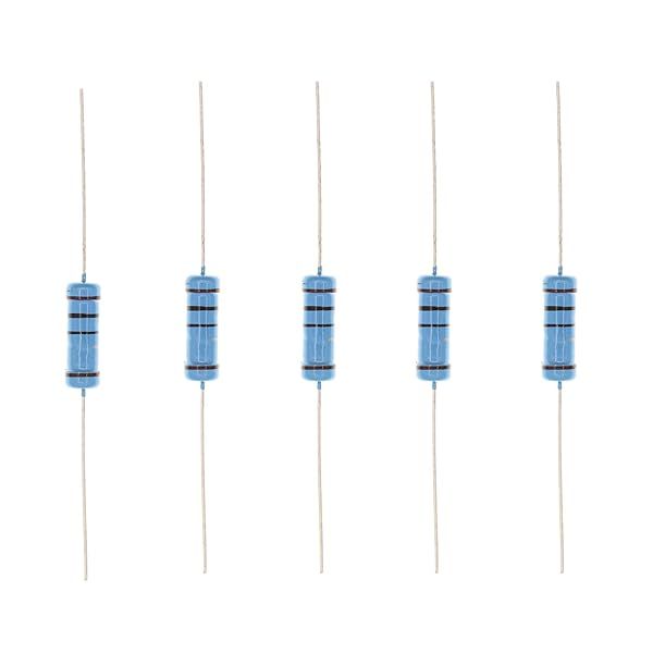 HUABAN 20PCS 3 Watts 3W 1R0 1.0 Ohm 1 Percent Metal Film Resistor for Reliable Circuit Performance