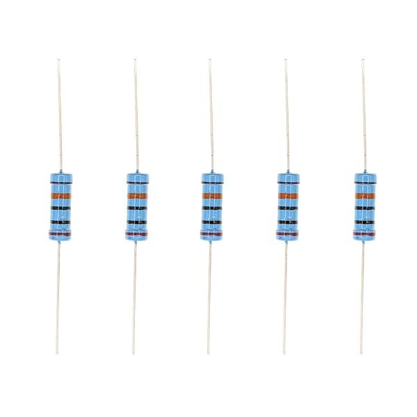 HUABAN 20PCS 3 Watts 200K Ohm 1% Metal Film Resistor High Precision Electronic Components