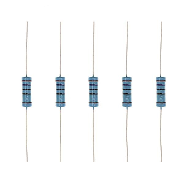 HUABAN 20PCS 3 Watts 270 Ohm 1 Percent Metal Film Resistors for Reliable Circuit Performance