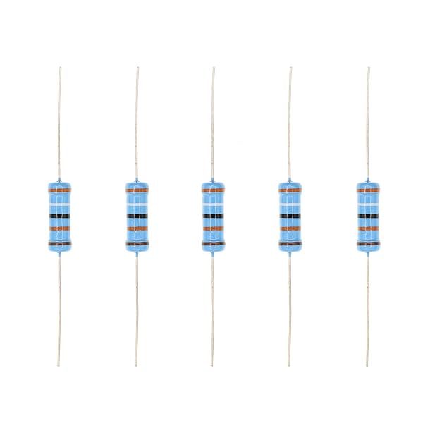 HUABAN 20PCS 3 Watts 390K Ohm 1% Metal Film Resistor for Reliable Circuit Performance
