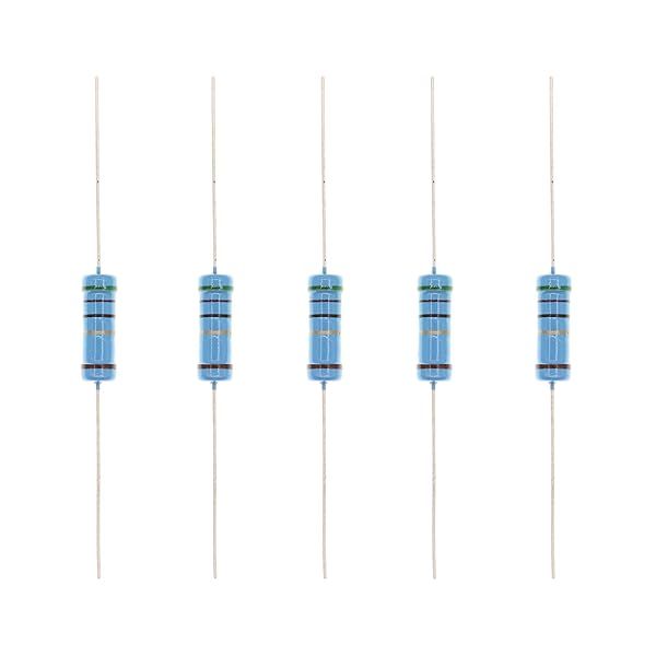 HUABAN 20PCS 3 Watts 51 Ohm 1 Percent Metal Film Resistor for Electronics Projects