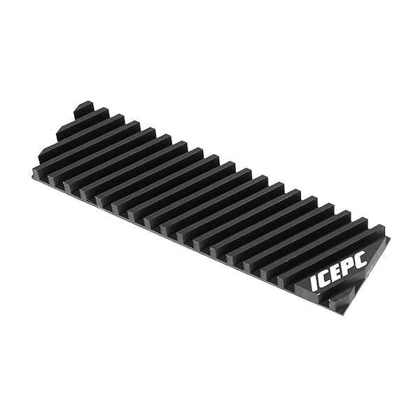 High-Performance Icepc M.2 Heatsink for PS5 & Laptop SSDs - Graphene Coated Copper Cooler (70x20x4mm)