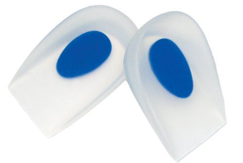 Impacto VI4771L Blue Dot Heel Cup Large White for Enhanced Comfort and Support